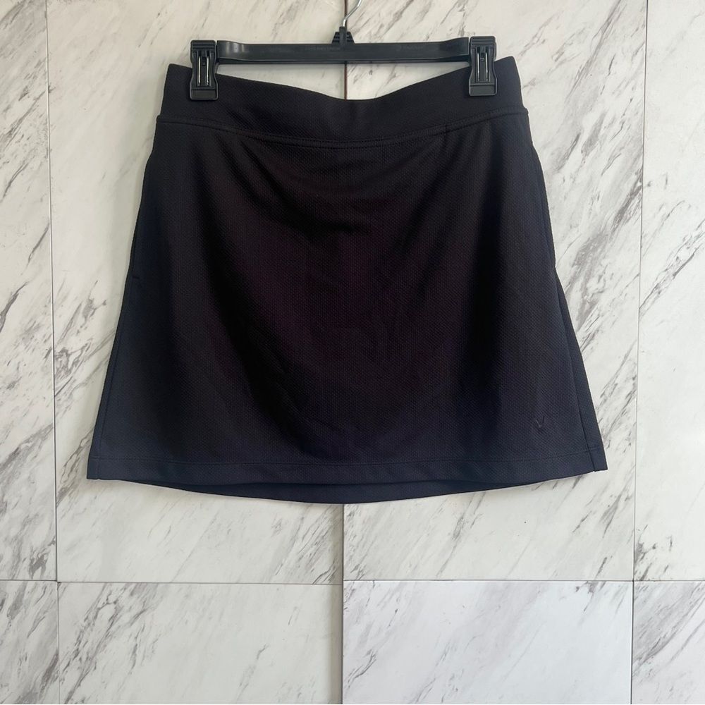 3/$50 Callaway Black Performance Golf Skirt Skort Small Athletic Tennis Active